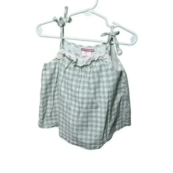 Tommy Bahama Other - NWT Tommy Bahama Kids Gingham Plaid Eyelet Dress 2T